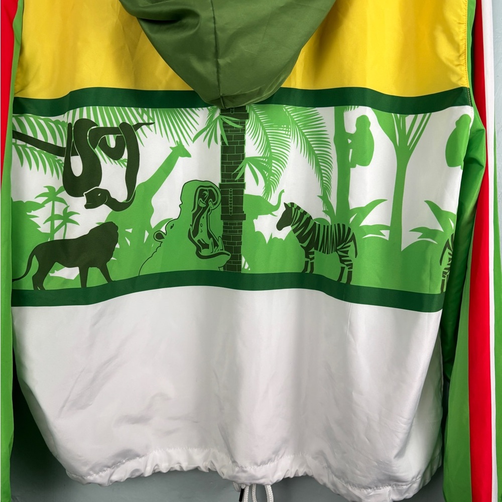 Disney Green and Yellow Windbreaker - Picture 9 of 10